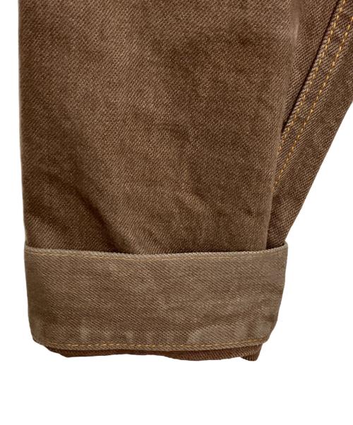 sacai（サカイ）sacai (サカイ) Denim Jacket ブラウン サイズ:1の古着・服飾アイテム