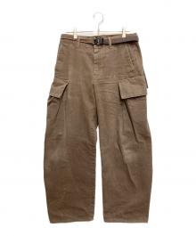 sacai（サカイ）の古着「Denim Pants」｜ブラウン