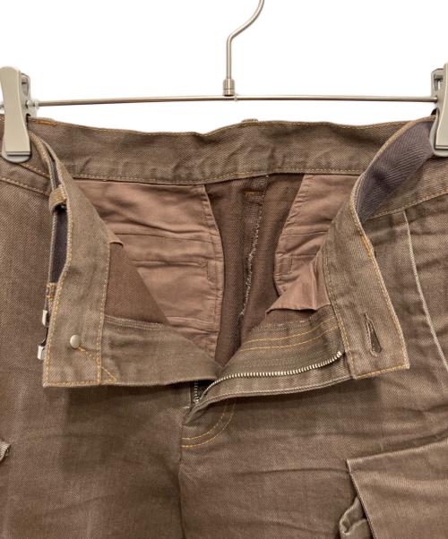 sacai（サカイ）sacai (サカイ) Denim Pants ブラウン サイズ:1の古着・服飾アイテム
