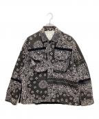 sacaiサカイ）の古着「22SS Bandana Print Blouson」｜グレー