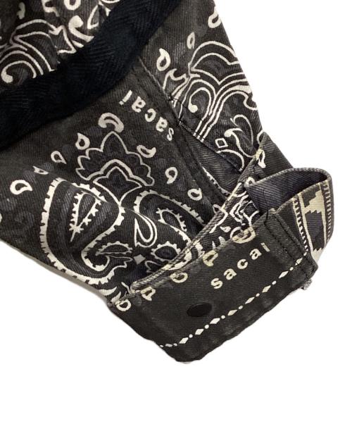 sacai（サカイ）sacai (サカイ) 22SS Bandana Print Blouson グレー サイズ:1の古着・服飾アイテム