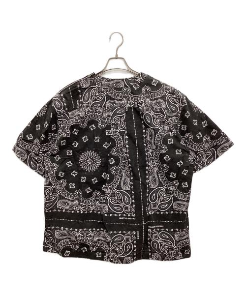 sacai（サカイ）sacai (サカイ) ペイズリー柄ジッププルオーバー ブラック サイズ:2の古着・服飾アイテム