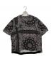 sacai（サカイ）の古着「ペイズリー柄ジッププルオーバー」｜ブラック