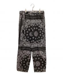 sacai（サカイ）の古着「Bandana Print Pants」｜ブラック
