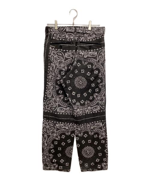 sacai（サカイ）sacai (サカイ) Bandana Print Pants ブラック サイズ:1の古着・服飾アイテム