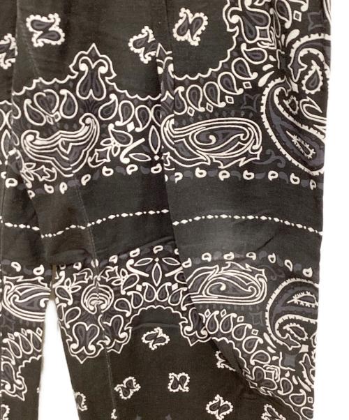 sacai（サカイ）sacai (サカイ) Bandana Print Pants ブラック サイズ:1の古着・服飾アイテム