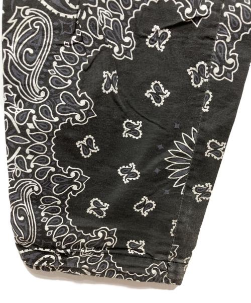 sacai（サカイ）sacai (サカイ) Bandana Print Pants ブラック サイズ:1の古着・服飾アイテム