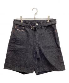 sacai×BEYONDEXX（サカイ×ビヨンデックス）の古着「コラボビヨンデックスデニムショーツ」｜ブラック