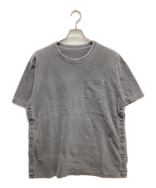 sacai（サカイ）sacai (サカイ) フェイデッド Tシャツ スミクロ サイズ:1の古着・服飾アイテム