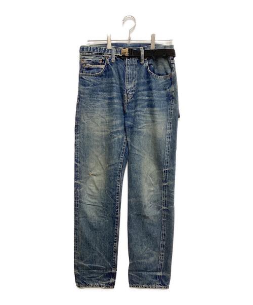sacai（サカイ）sacai (サカイ) BEYONDEXX (ビヨンデックス) Denim Pants ブルー サイズ:2の古着・服飾アイテム