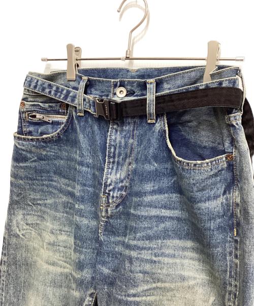 sacai（サカイ）sacai (サカイ) BEYONDEXX (ビヨンデックス) Denim Pants ブルー サイズ:2の古着・服飾アイテム