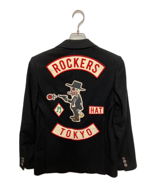 WACKO MARIA（ワコマリア）WACKO MARIA (ワコマリア) 東京 HAT ROCKERSジャケット ブラック サイズ:Sの古着・服飾アイテム