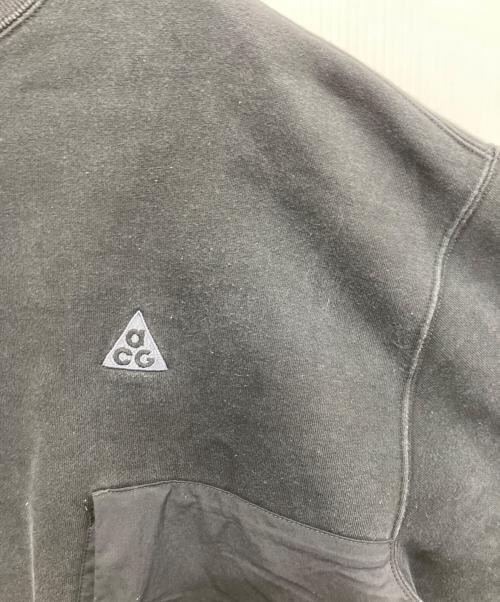 NIKE ACG（ナイキエーシージー）NIKE ACG (ナイキエーシージー) ロゴスウェット ブラック サイズ:XLの古着・服飾アイテム
