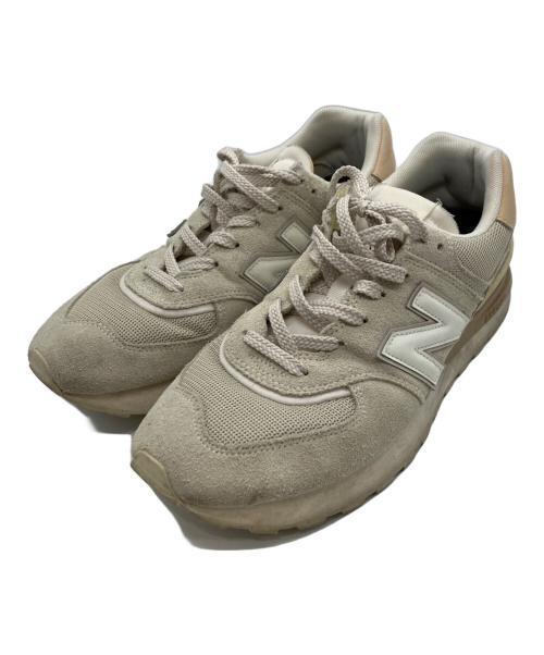 NEW BALANCE（ニューバランス）NEW BALANCE (ニューバランス) スニーカー ベージュ サイズ:27.5の古着・服飾アイテム
