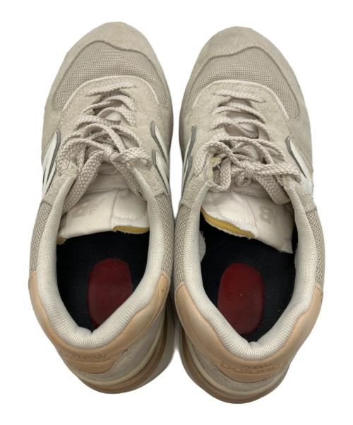 NEW BALANCE（ニューバランス）NEW BALANCE (ニューバランス) スニーカー ベージュ サイズ:27.5の古着・服飾アイテム