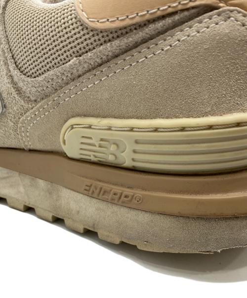NEW BALANCE（ニューバランス）NEW BALANCE (ニューバランス) スニーカー ベージュ サイズ:27.5の古着・服飾アイテム