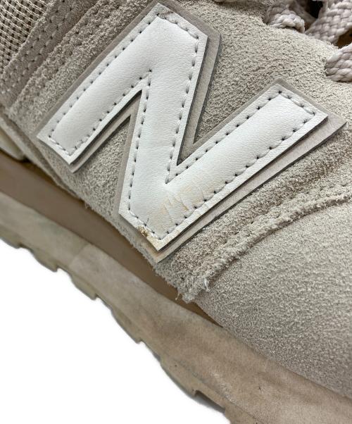 NEW BALANCE（ニューバランス）NEW BALANCE (ニューバランス) スニーカー ベージュ サイズ:27.5の古着・服飾アイテム