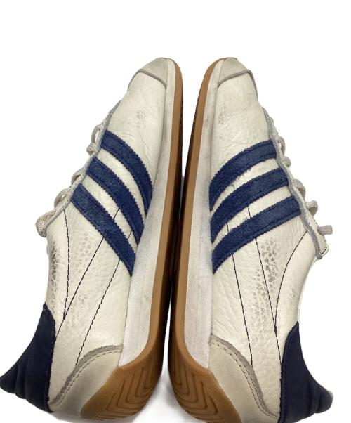 adidas（アディダス）adidas (アディダス) カントリーOG ブルー×ホワイト サイズ:23.5の古着・服飾アイテム