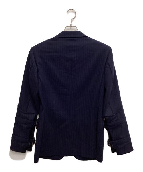 COMME des GARCONS HOMME PLUS（コムデギャルソンオムプリュス）COMME des GARCONS HOMME PLUS (コムデギャルソンオムプリュス) セットアップスーツ ネイビー サイズ:Sの古着・服飾アイテム