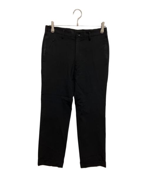 Y'S YOHJI YAMAMOTO（ワイズ ヨウジヤマモト）Y'S YOHJI YAMAMOTO (ワイズ ヨウジヤマモト) ウールパンツ ブラック サイズ:3の古着・服飾アイテム