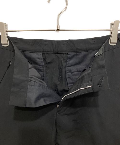 Y'S YOHJI YAMAMOTO（ワイズ ヨウジヤマモト）Y'S YOHJI YAMAMOTO (ワイズ ヨウジヤマモト) ウールパンツ ブラック サイズ:3の古着・服飾アイテム