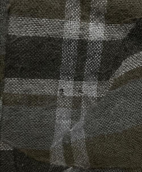 ISSEY MIYAKE MEN（イッセイミヤケメン）ISSEY MIYAKE MEN (イッセイミヤケメン) 変形チェックウールテーラードジャケット グレー サイズ:2の古着・服飾アイテム