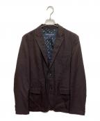 COMME des GARCONS HOMMEコムデギャルソン オム）の古着「06AW サイドラインテーラードジャケット」｜ブラウン