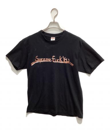 【中古美品】Supreme 21SS Fuck Tee Lサイズ　黒 中古・古着通販】Supreme (シュプリーム) Fuck You Tee ブラック