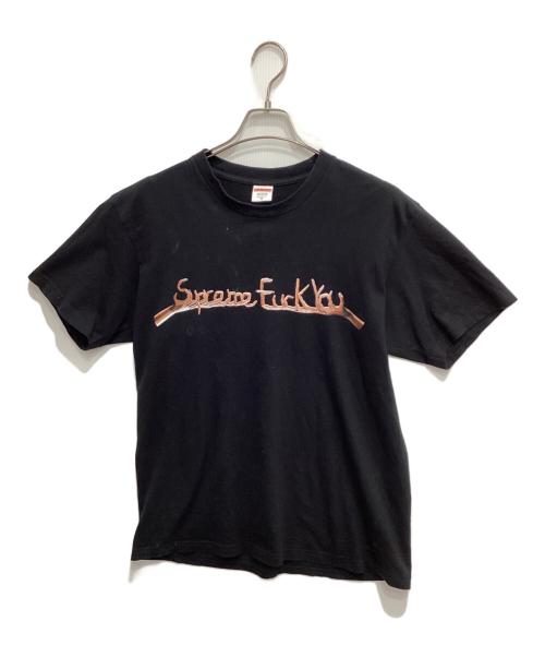 SUPREME（シュプリーム）Supreme (シュプリーム) Fuck You Tee ブラック サイズ:Mの古着・服飾アイテム