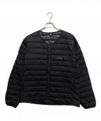 mont-belモンベル）の古着「スペリオダウン ラウンドネックジャケット」｜ブラック