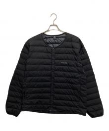 mont-bel（モンベル）の古着「スペリオダウン ラウンドネックジャケット」｜ブラック