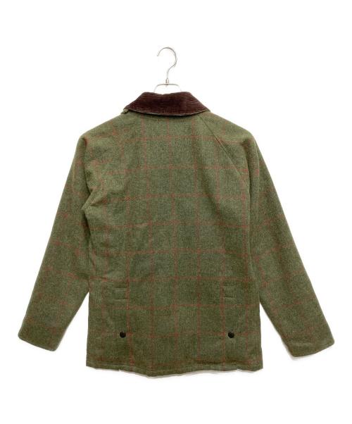 Barbour（バブアー）Barbour (バブアー) SL BEDALE WINDOWPANE WAX グリーン サイズ:34の古着・服飾アイテム