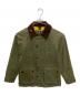 Barbour（バブアー）の古着「SL BEDALE WINDOWPANE WAX」｜グリーン