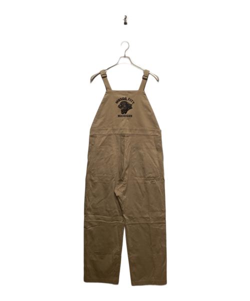 Hysteric Glamour（ヒステリックグラマー）Hysteric Glamour (ヒステリックグラマー) MOTOR CITY MICHIGAN オーバーオール ブラウン サイズ:Mの古着・服飾アイテム