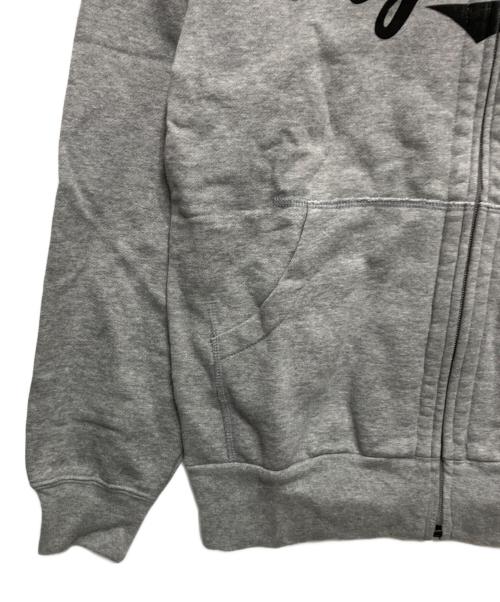 Hysteric Glamour（ヒステリックグラマー）Hysteric Glamour (ヒステリックグラマー) TEAM LOGOジップパーカー グレー サイズ:Sの古着・服飾アイテム