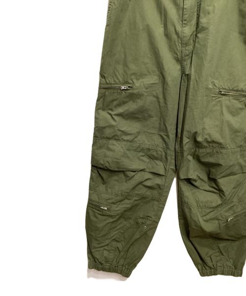 Hysteric Glamour（ヒステリックグラマー）Hysteric Glamour (ヒステリックグラマー) サスペンダー付フライトパンツ グリーン サイズ:Mの古着・服飾アイテム