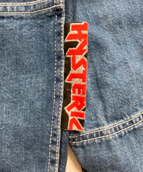 Hysteric Glamour（ヒステリックグラマー）Hysteric Glamour (ヒステリックグラマー) HYS CIRCLE GIRL オーバーサイズデニムジャケット ブルー サイズ:Freeの古着・服飾アイテム