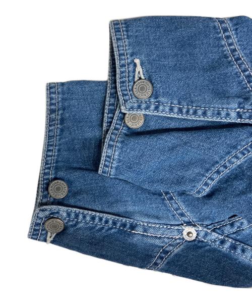 Hysteric Glamour（ヒステリックグラマー）Hysteric Glamour (ヒステリックグラマー) HYS CIRCLE GIRL オーバーサイズデニムジャケット ブルー サイズ:Freeの古着・服飾アイテム