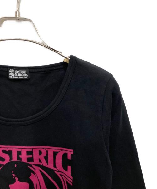 Hysteric Glamour（ヒステリックグラマー）Hysteric Glamour (ヒステリックグラマー) GLORY OF LOVEロングスリーブカットソー ブラック サイズ:FREEの古着・服飾アイテム