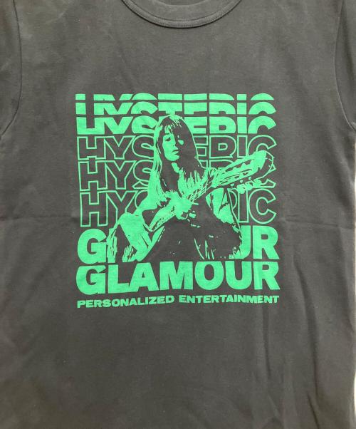 Hysteric Glamour（ヒステリックグラマー）Hysteric Glamour (ヒステリックグラマー) UNPLUGGED Tシャツ ブラック サイズ:Sの古着・服飾アイテム