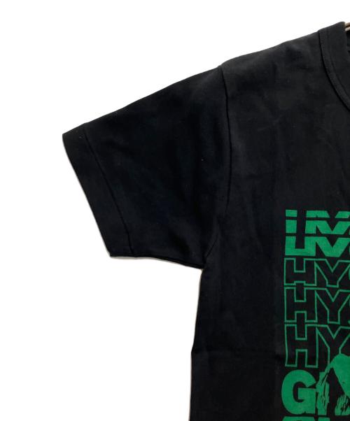 Hysteric Glamour（ヒステリックグラマー）Hysteric Glamour (ヒステリックグラマー) UNPLUGGED Tシャツ ブラック サイズ:Sの古着・服飾アイテム
