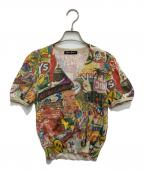 Hysteric Glamourヒステリックグラマー）の古着「SUMMER OF 70s柄 ラメカーディガン」｜マルチカラー