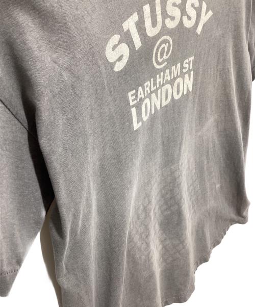 stussy（ステューシー）stussy (ステューシー) オールドプリントTシャツ グレー サイズ:Lの古着・服飾アイテム