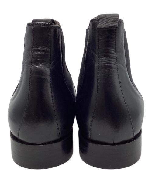 FLORENCE（フローレンス）florence (フローレンス) ウィングチップサイドゴアシューズ ブラック サイズ:39の古着・服飾アイテム