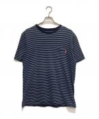 stussyステューシー）の古着「ポケットTシャツ」｜ブルー