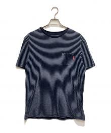 stussy（ステューシー）の古着「ポケットTシャツ」｜ブルー