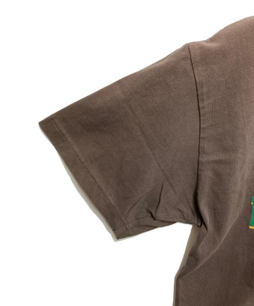 sacai（サカイ）sacai (サカイ) Flock Print T-Shirt ブラウン サイズ:2の古着・服飾アイテム