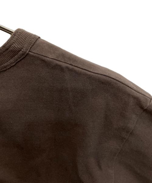 sacai（サカイ）sacai (サカイ) Flock Print T-Shirt ブラウン サイズ:2の古着・服飾アイテム