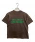 sacai（サカイ）の古着「Flock Print T-Shirt」｜ブラウン