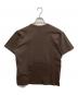 sacai (サカイ) Flock Print T-Shirt ブラウン サイズ:2：10000円